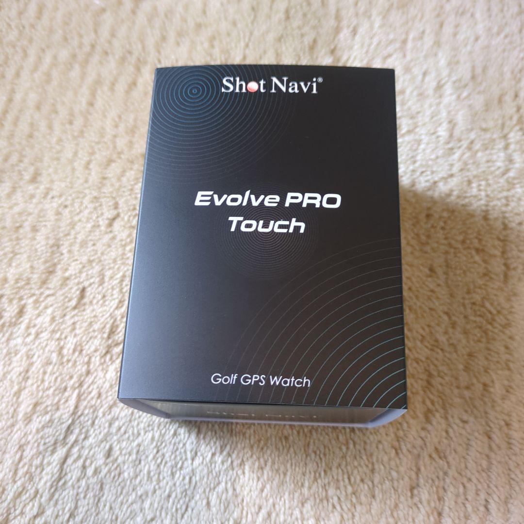 Shot Navi Evolve PRO Touchブラック　GPSウオッチ