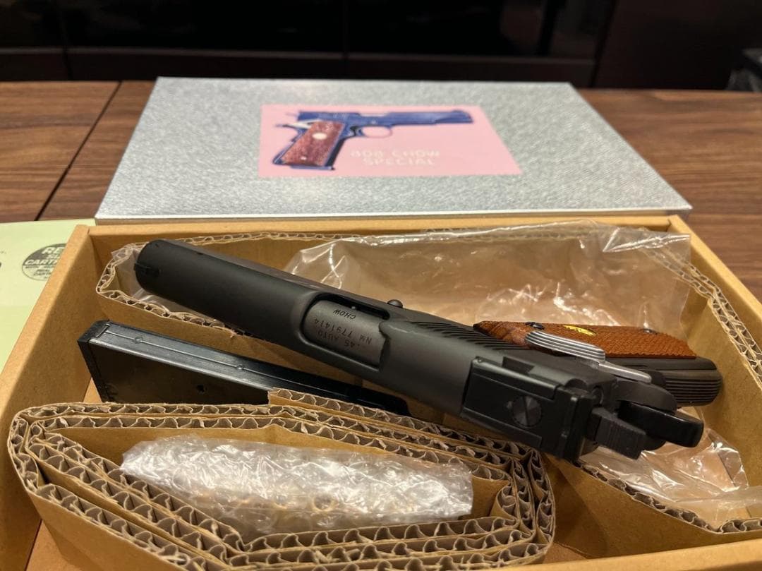 COLT　M1911A1　BOB CHOWカスタム　HWモデルガンMGC系