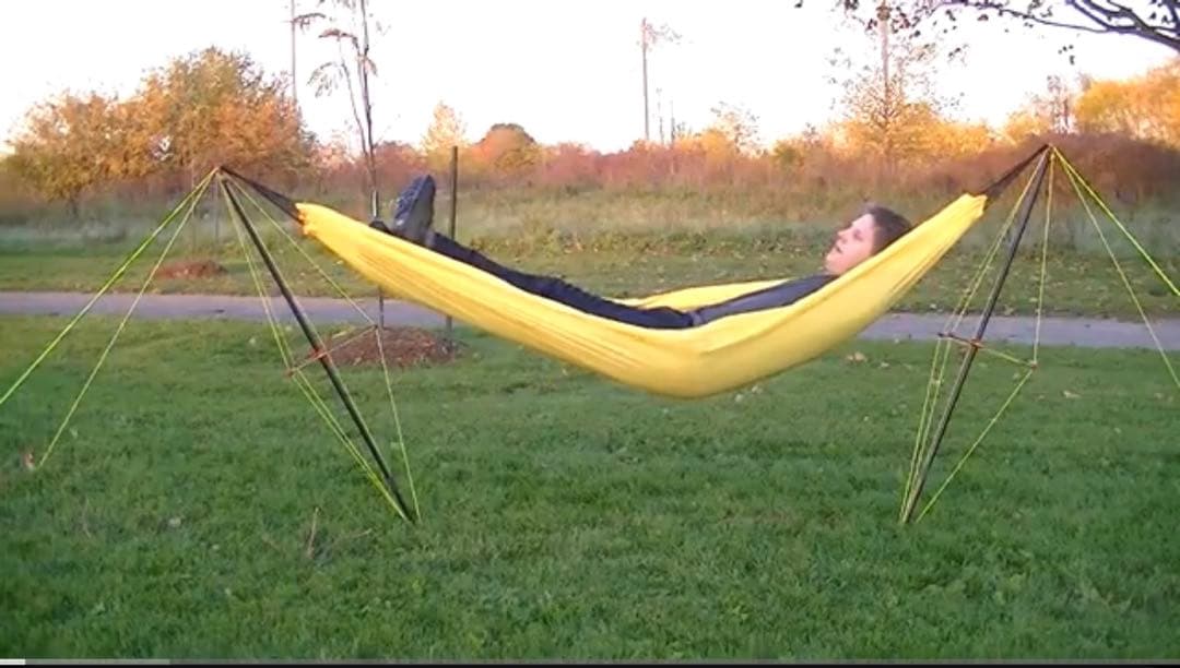 軽量ハンモックスタンド　Handy Hammock