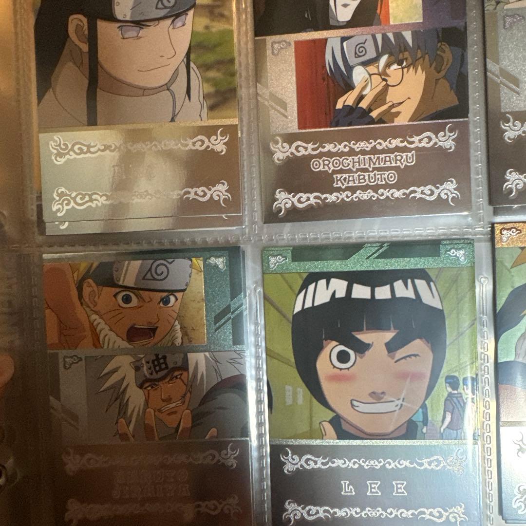 ナルト エッチングカード 9枚セット NARUTO