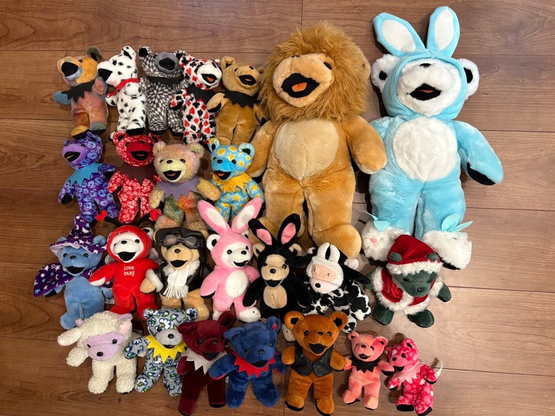 グレイトフルデッドベア　ビーンズ　全25体セット　ネームタグなし