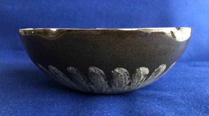 臥牛窯　5寸菓子鉢「むさしの」