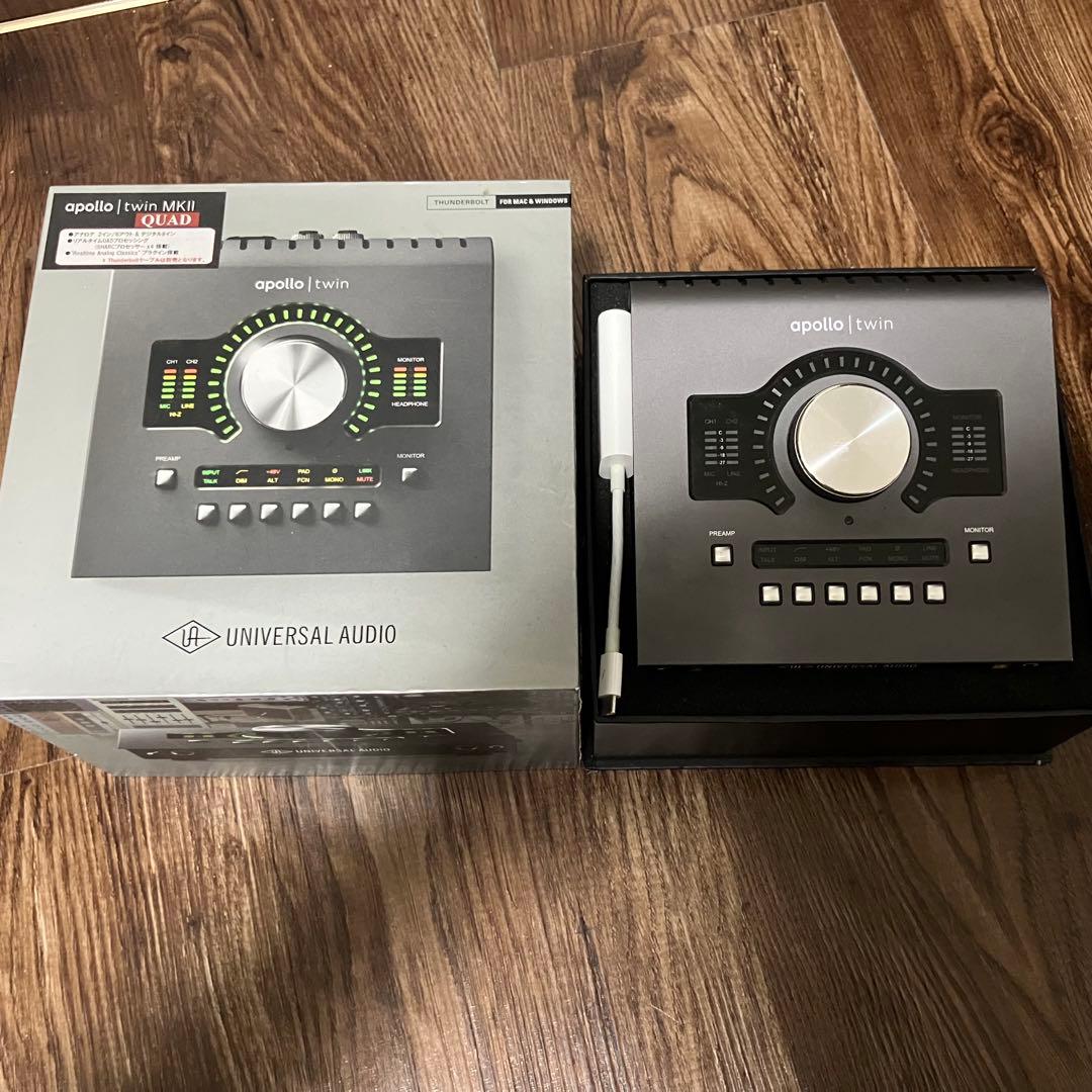 apollo twin MKII QUAD ケーブル付