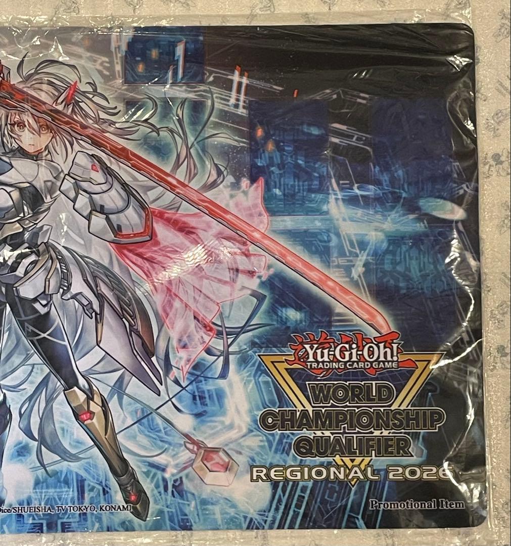 希少 新品未開封 閃刀姫 ゼロ プレイマット WCQ 2026 遊戯王