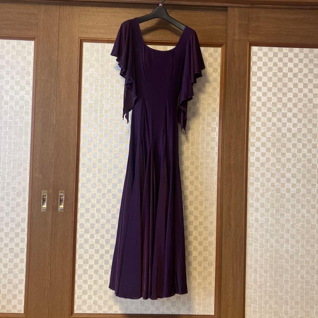 社交ダンス　スタンダードドレス　ワンピース