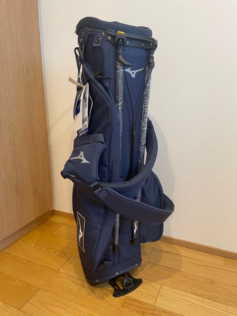 値下げ⭐︎Mizuno ゴルフキャディバッグ SLJC2130000 ネイビー