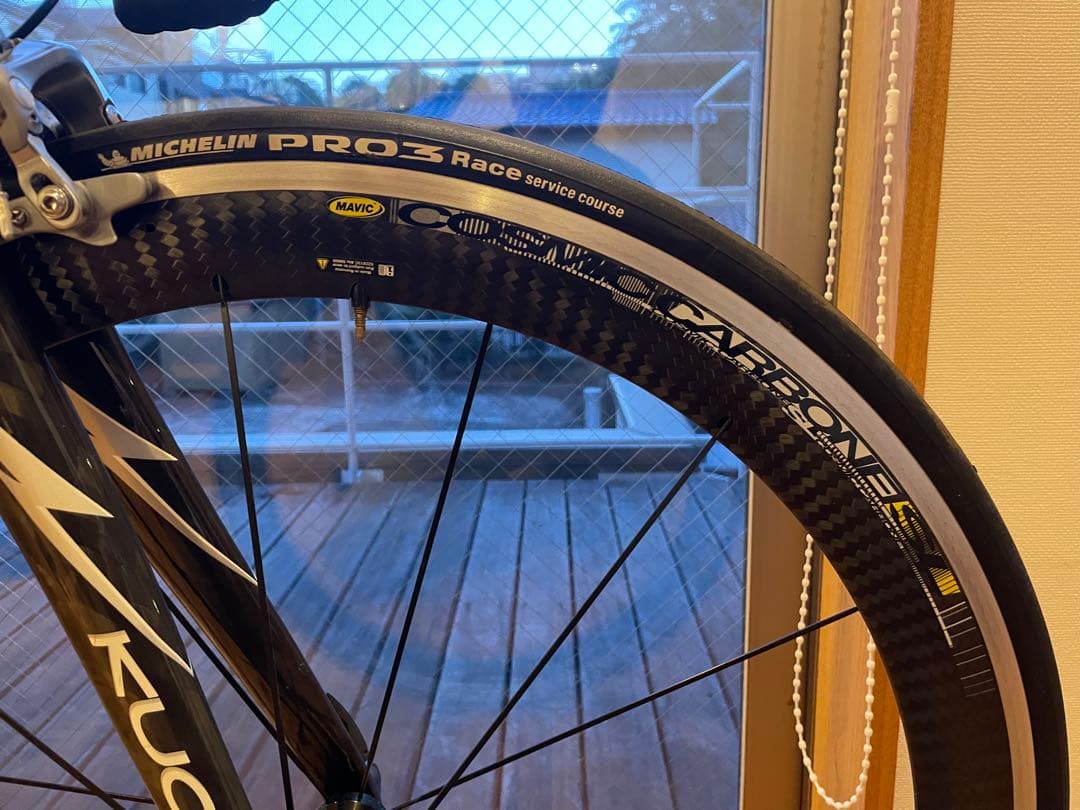 室内保管　KUOTA Kebel ⭐︎Mavicカーボン　ロードバイク