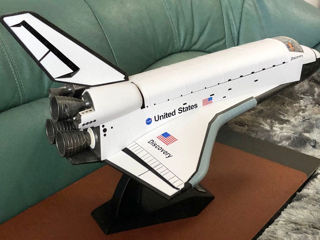 1/72￼ 特大￼スペースシャトル 4D VISION カット￼モデル￼完成品￼