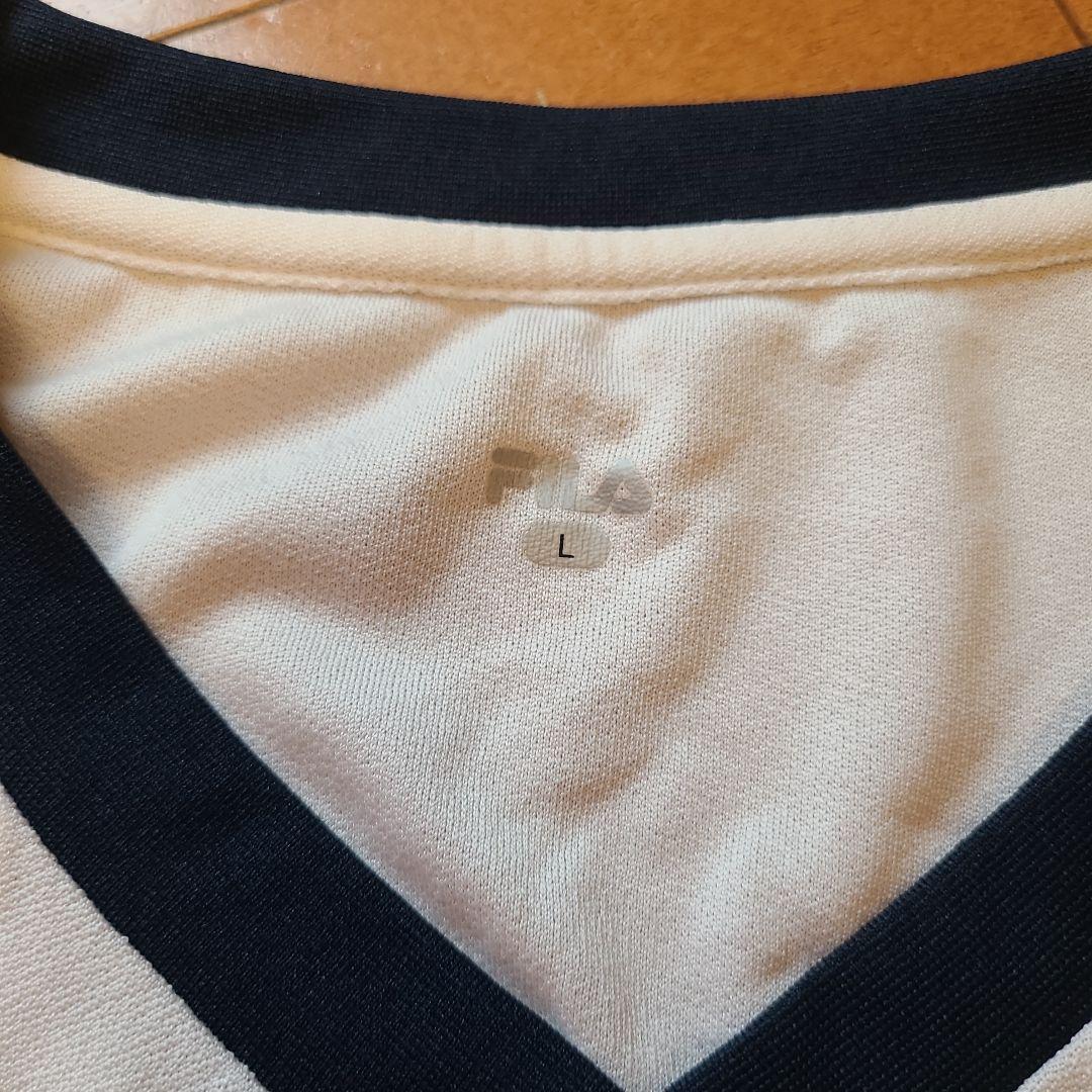 FILA テニスウェア Lサイズ ホワイト