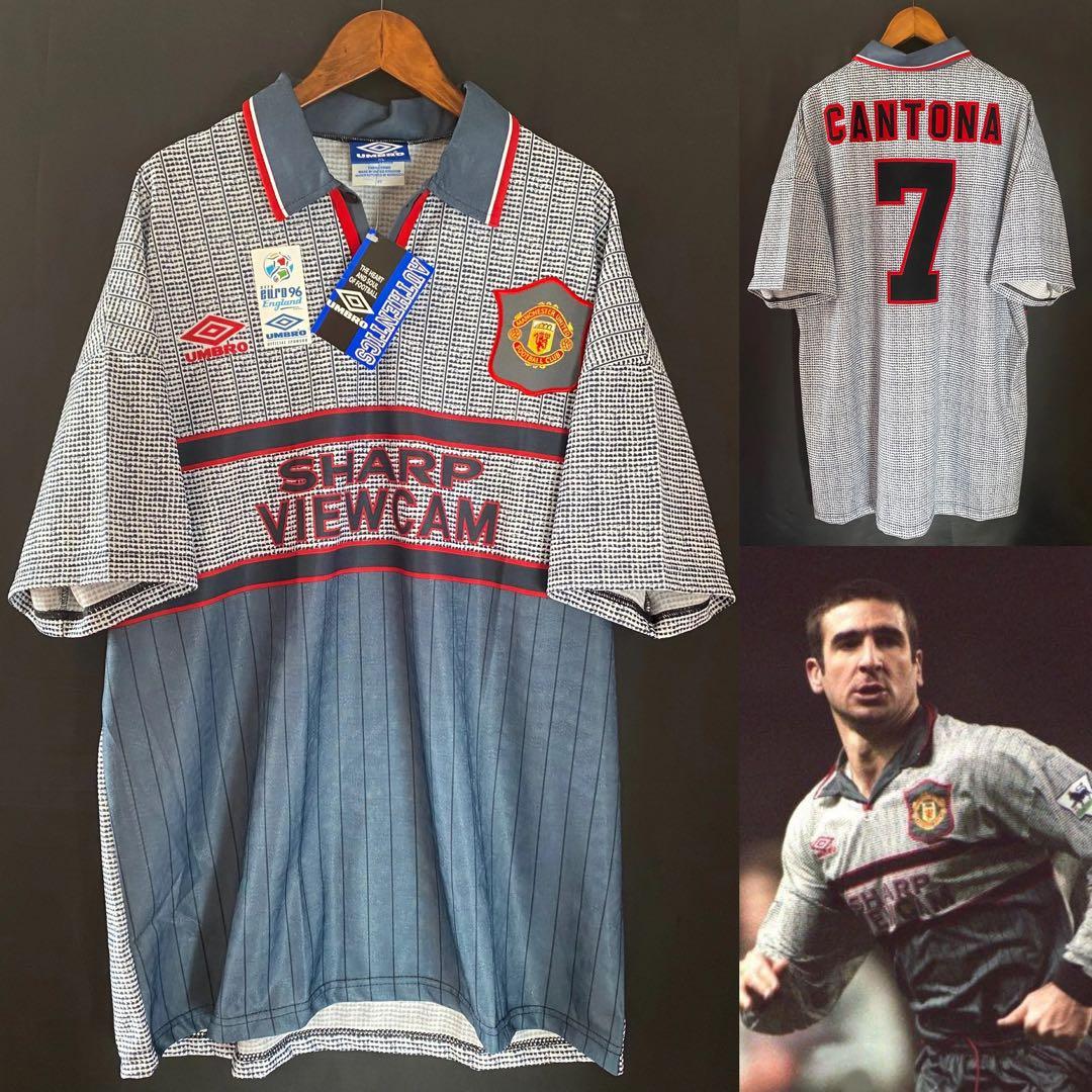 【激レア/当時物】マンチェスターU 95/96 アウェイ　UMBRO サイズL