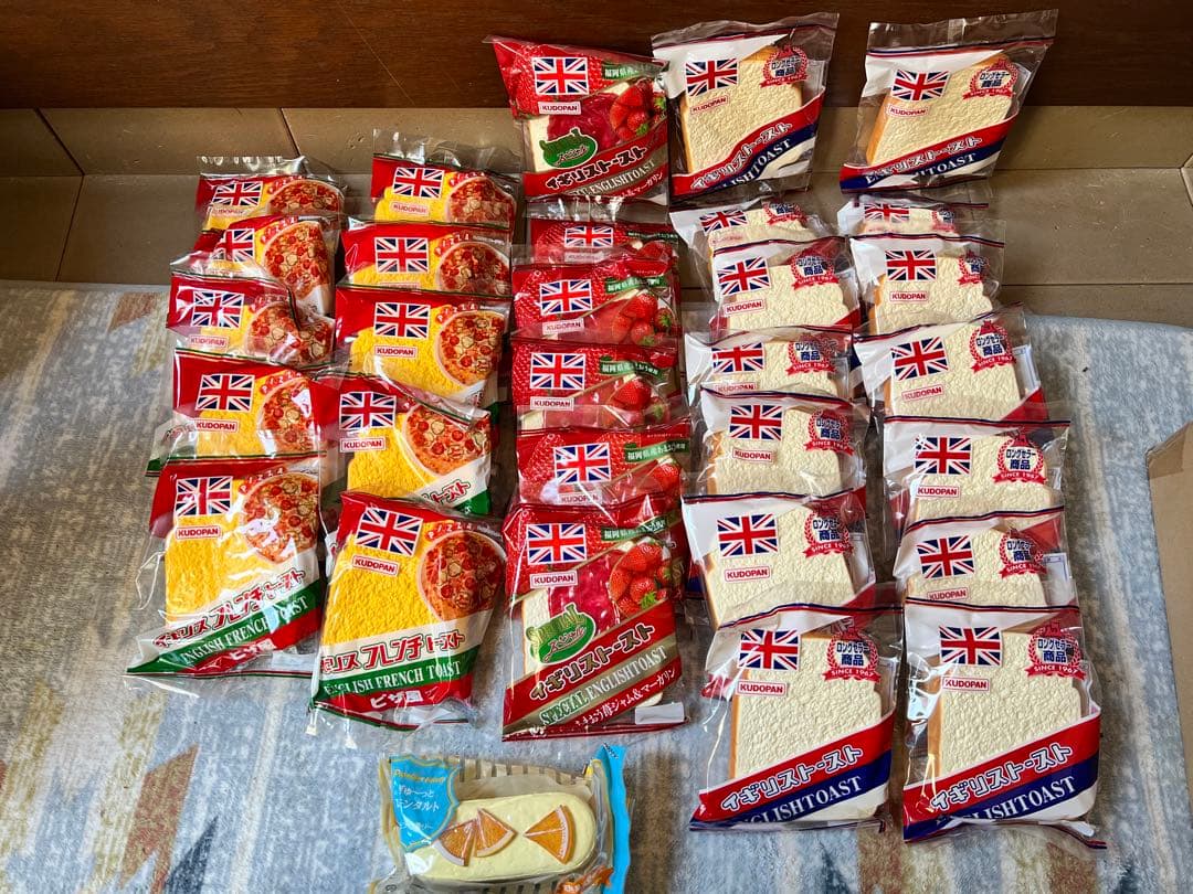 31個セット★イギリストースト スクイーズ 食パン型スクイーズ フレンチトースト