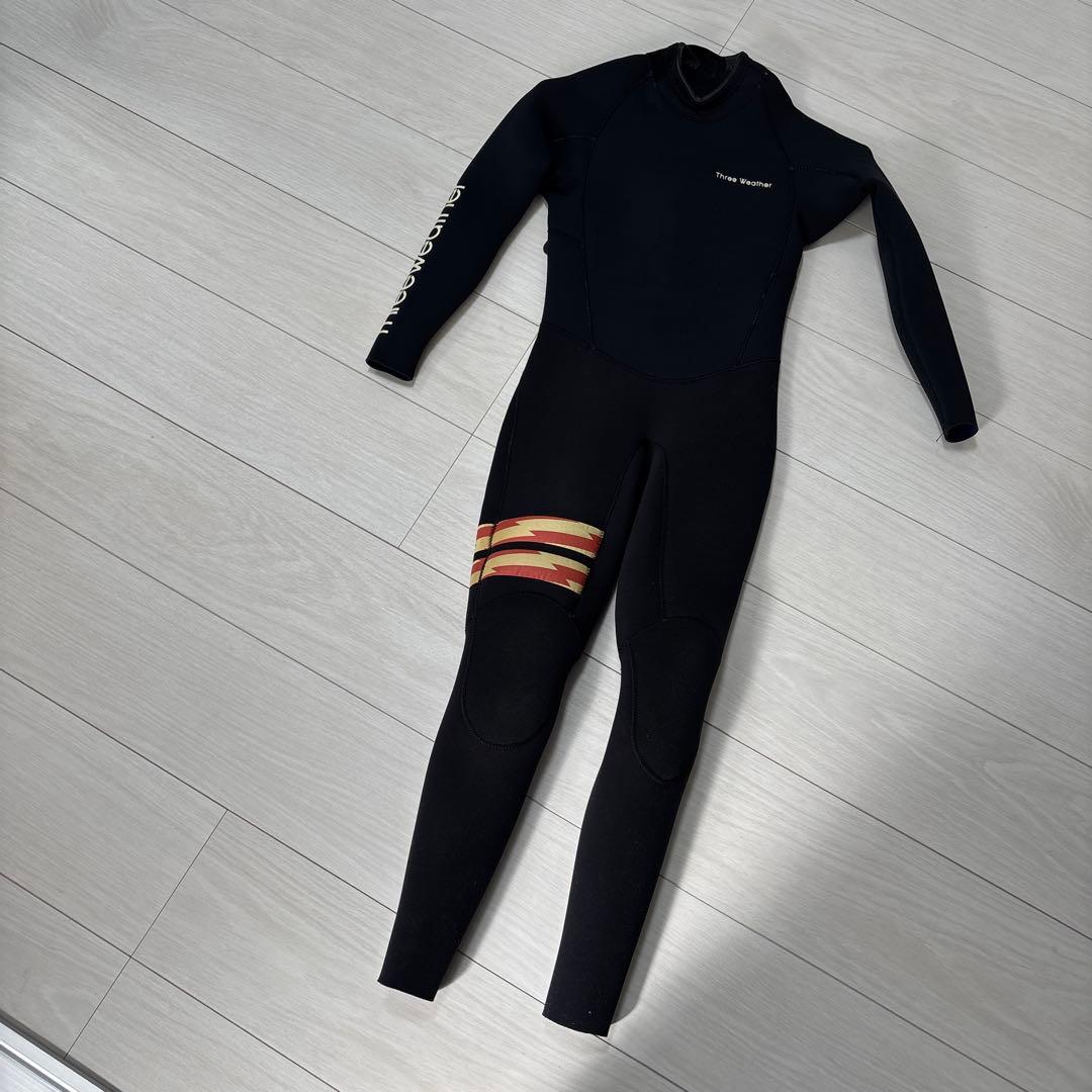 Three Weather スリーウェザー　フルスーツ 黒 140cm