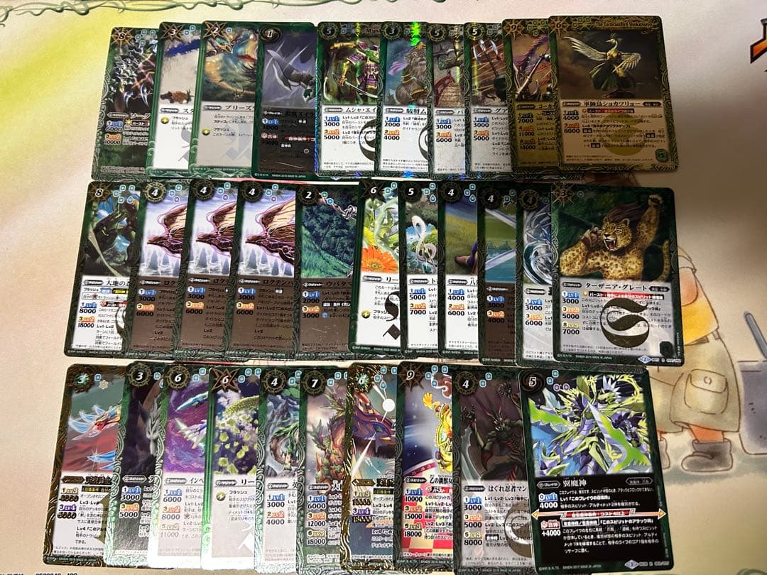 合計5000枚以上　キラカード500枚以上　引退品　まとめ売り　バトルスピリッツ