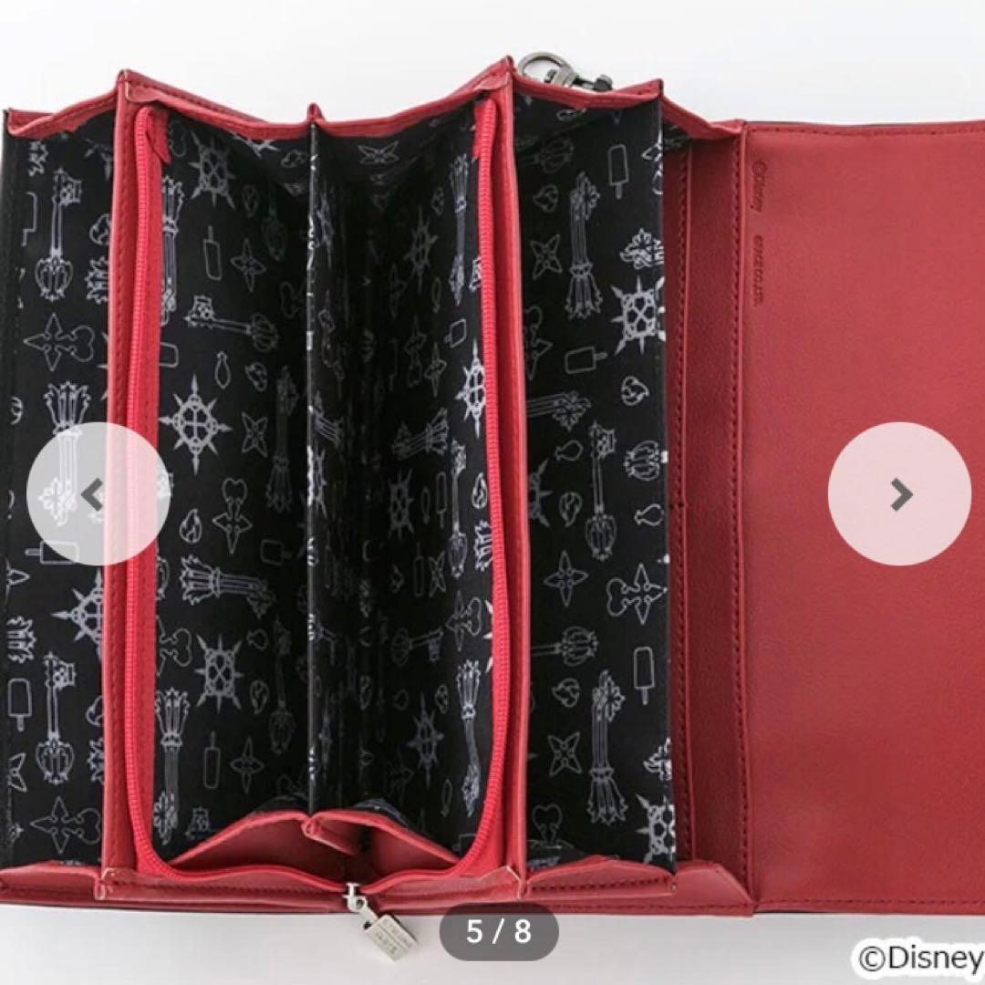 キングダムハーツ KINGDOM HEARTS 長財布 アクセル モチーフ