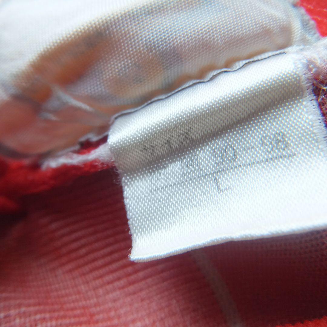 90年代 帝京高校　Admiral 赤 ストライプ 長袖シャツ