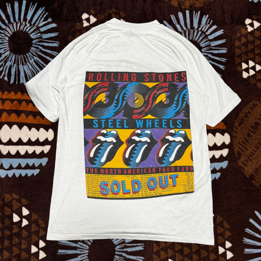 80-90s Rolling Stones Tour Tシャツ シングルステッチ