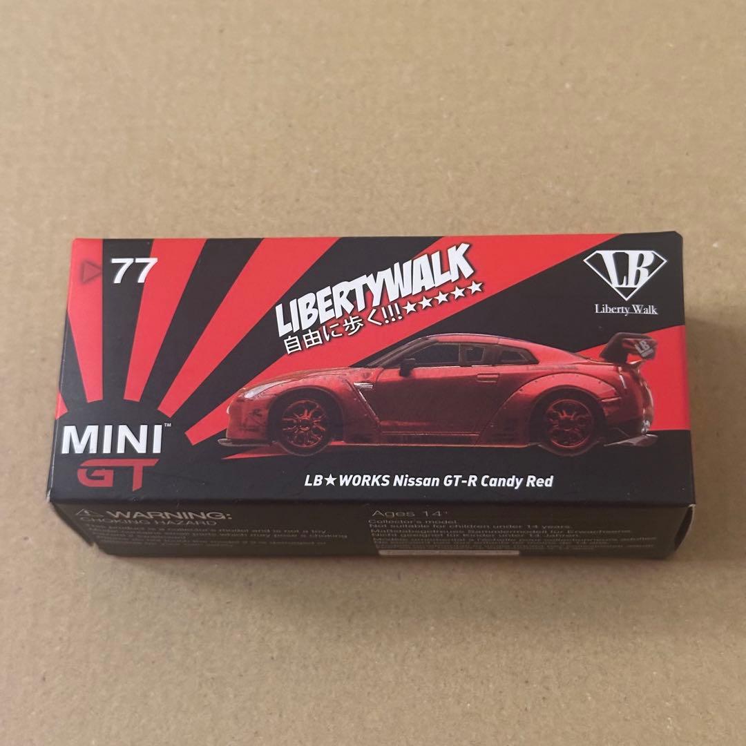 MINIGT 77 LBWK ニッサン GT -R R35