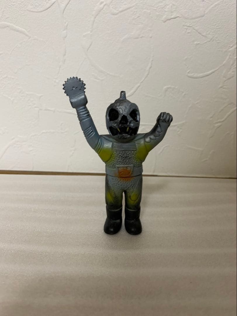 ⚠️激レア　仮面ライダーV3 ノコギリトカゲ　ミニミニソフビ　ポピー　当時物