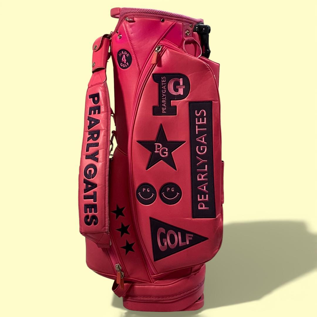 PEARLY GATES パーリーゲイツ キャディバッグ 6分割 9型 ピンク