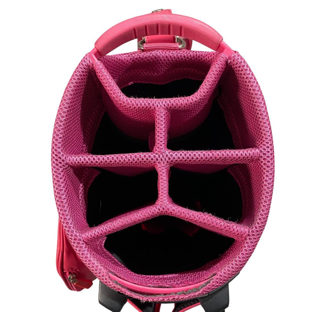 PEARLY GATES パーリーゲイツ キャディバッグ 6分割 9型 ピンク