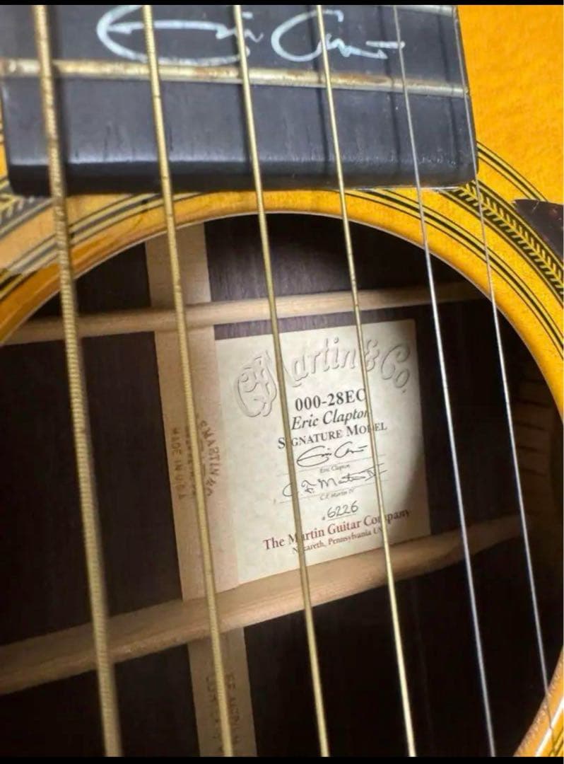 Martin 000-28EC アコースティックギター　未使用　2002年購入