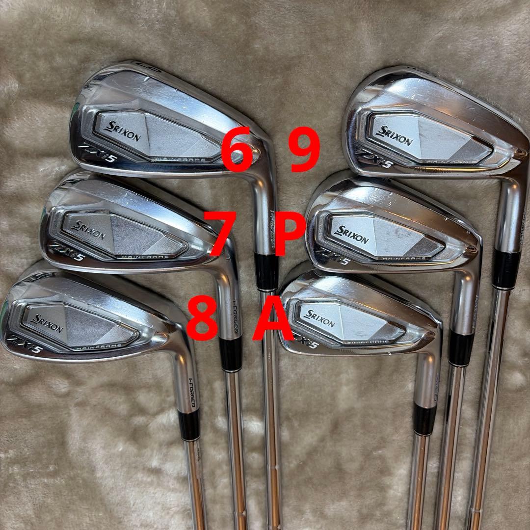 SRIXON ZXi5 アイアン　6本セット