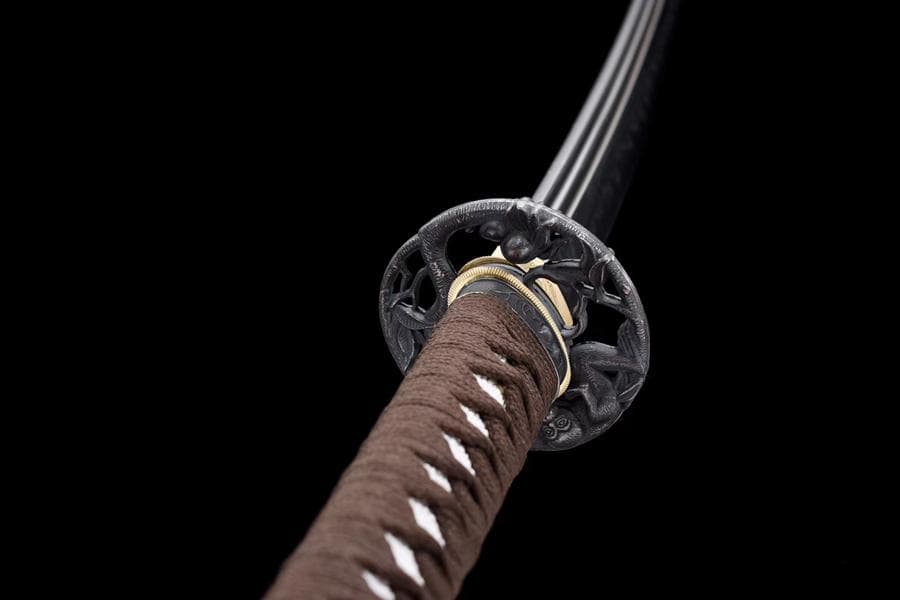 猿が桃を盗む 日本刀 模造刀 居合刀 武士道 武蔵 鑑賞用 手鍛造打