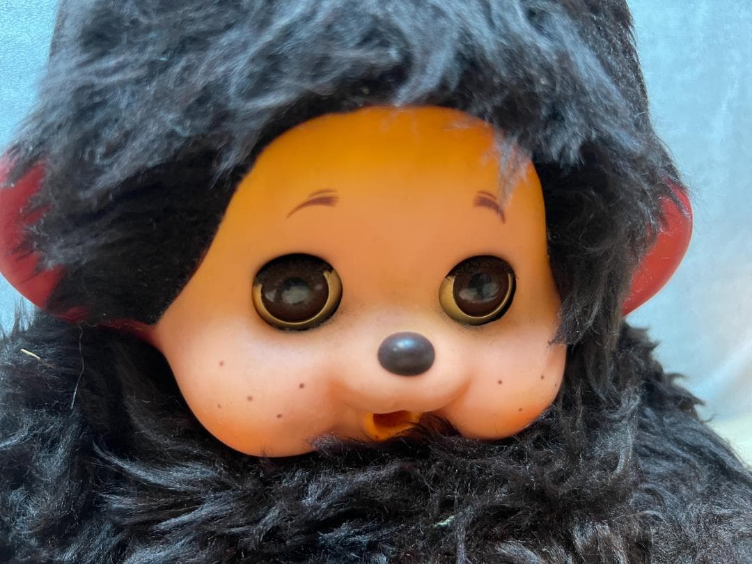 d*2様 レア 70年代 モンチッチ まごころの人形 大助くん スリープアイ 茶