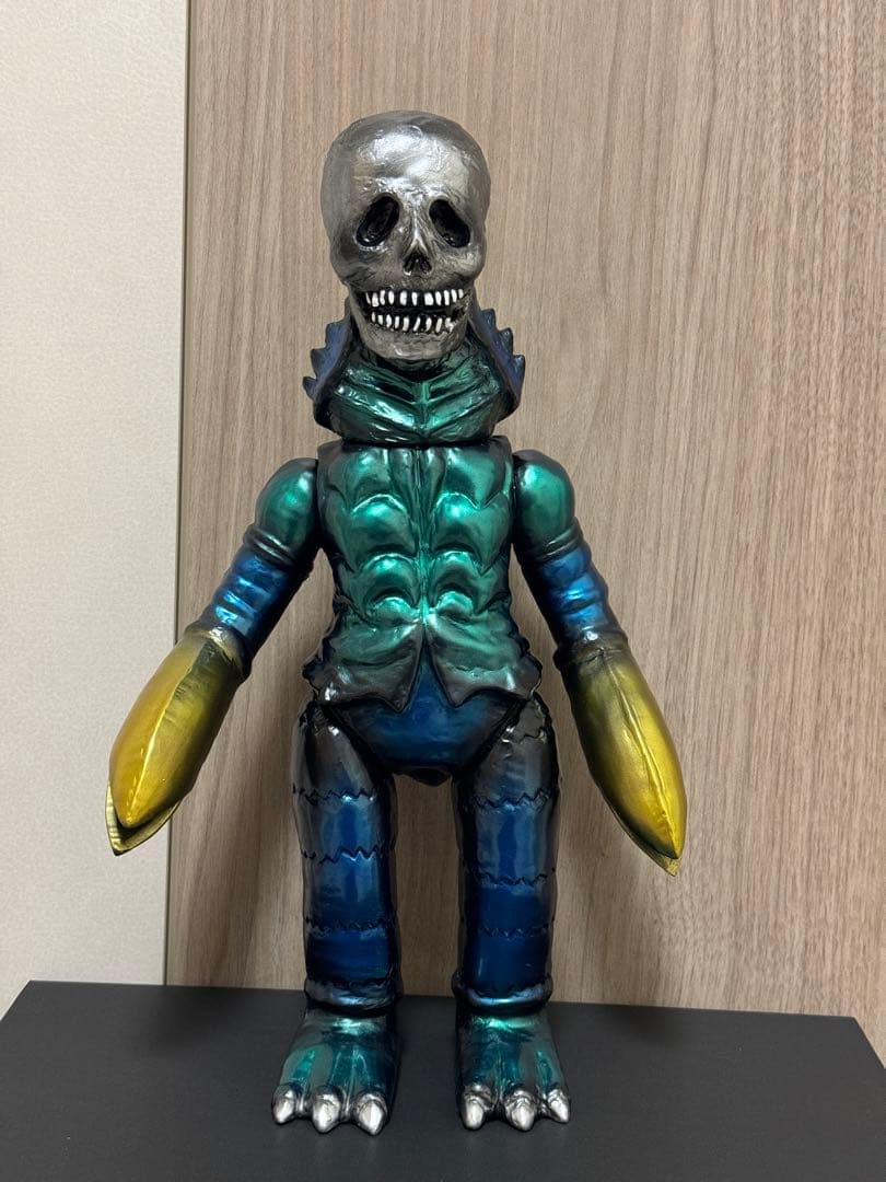 ドクロ怪獣 2号 マーミット スカルヘッドバット ガルタン　ソフビ