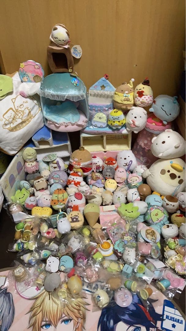 すみっコぐらし 非売品　マスコット サンエックス　てのり　コラボ　レトロ　限定