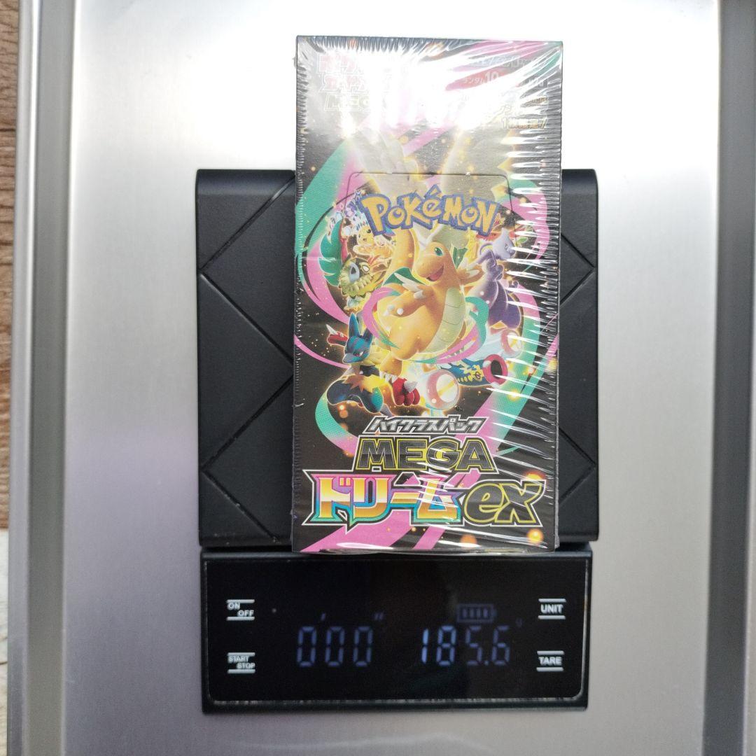 ポケモンカードゲーム MEGAドリームex　ムニキスゼロ BOX　シュリンク付き