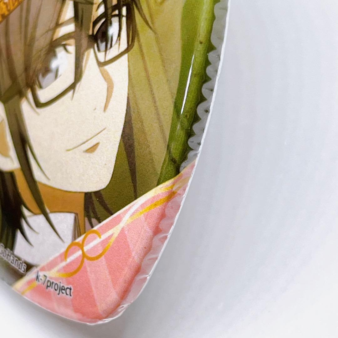 アニメ K 伏見猿比古 バレンタイン ハート 缶バッジ