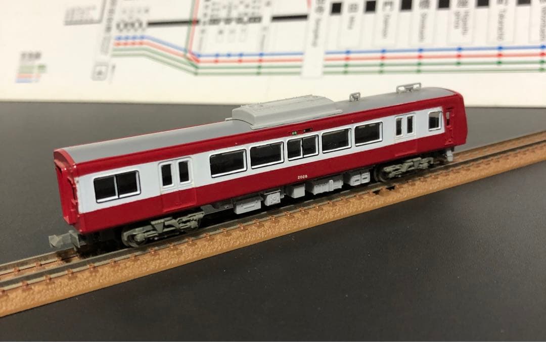 管理番号1634 京急2000形2扉車 Nゲージ未塗装キット組立品4両