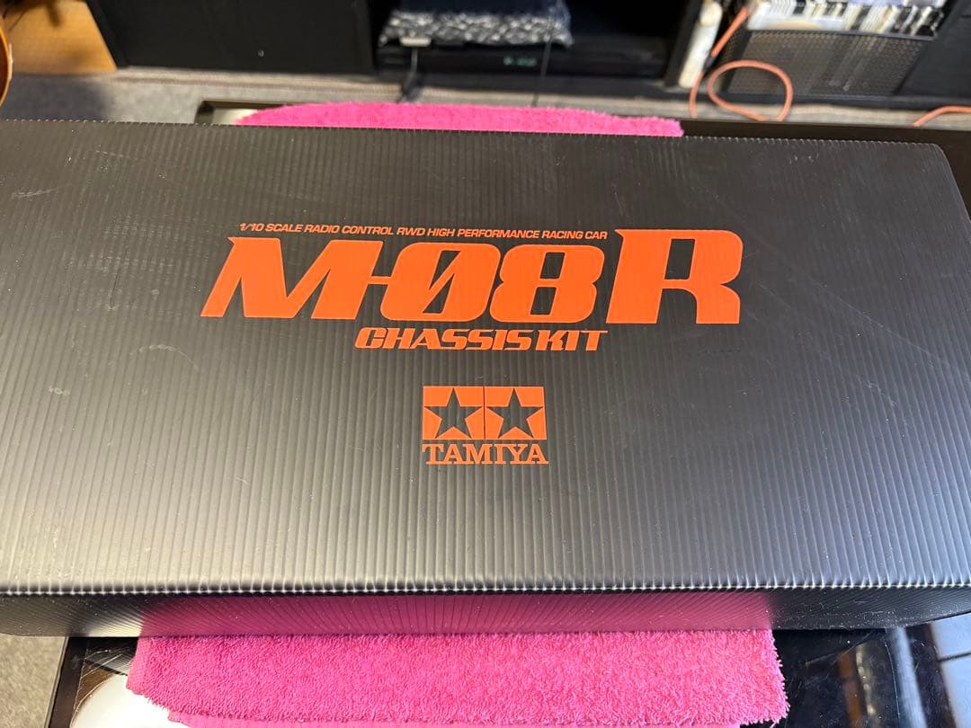 TAMIYA M08R シャーシキット 開封済中古 身組立