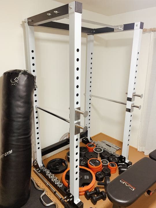 IROTES FIGHTING トレーニングベンチ ダンベル パワーラック