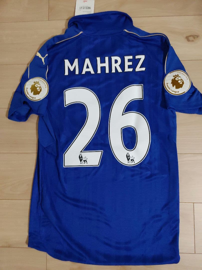 【未使用タグ付き/正規品】レスター　リヤド・マフレズ　ユニフォーム