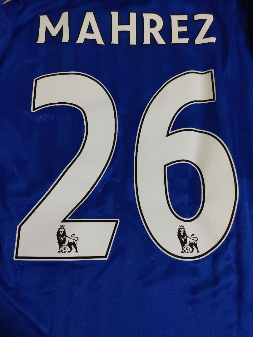 【未使用タグ付き/正規品】レスター　リヤド・マフレズ　ユニフォーム