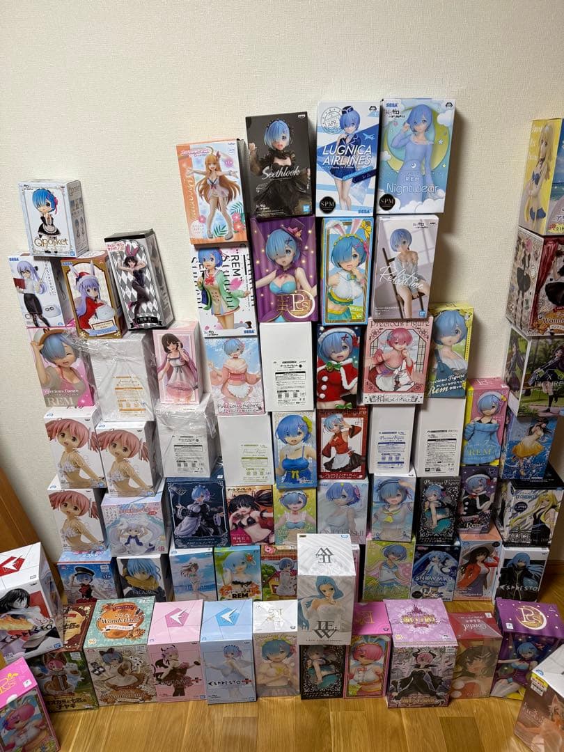 【新品未開封】まとめ売り　１２５個　タイクレ限定多数 プライズフィギュア　美少女