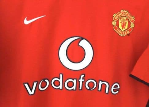 【激レア】マンU クリロナ 03/04 ユニフォーム Mサイズ