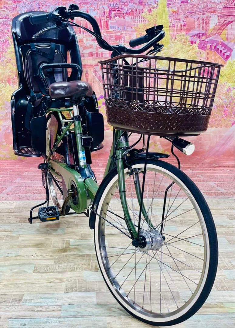 K2350 [大容量12Ah]電動自転車パナソニック子供乗せ20インチ 送料無料