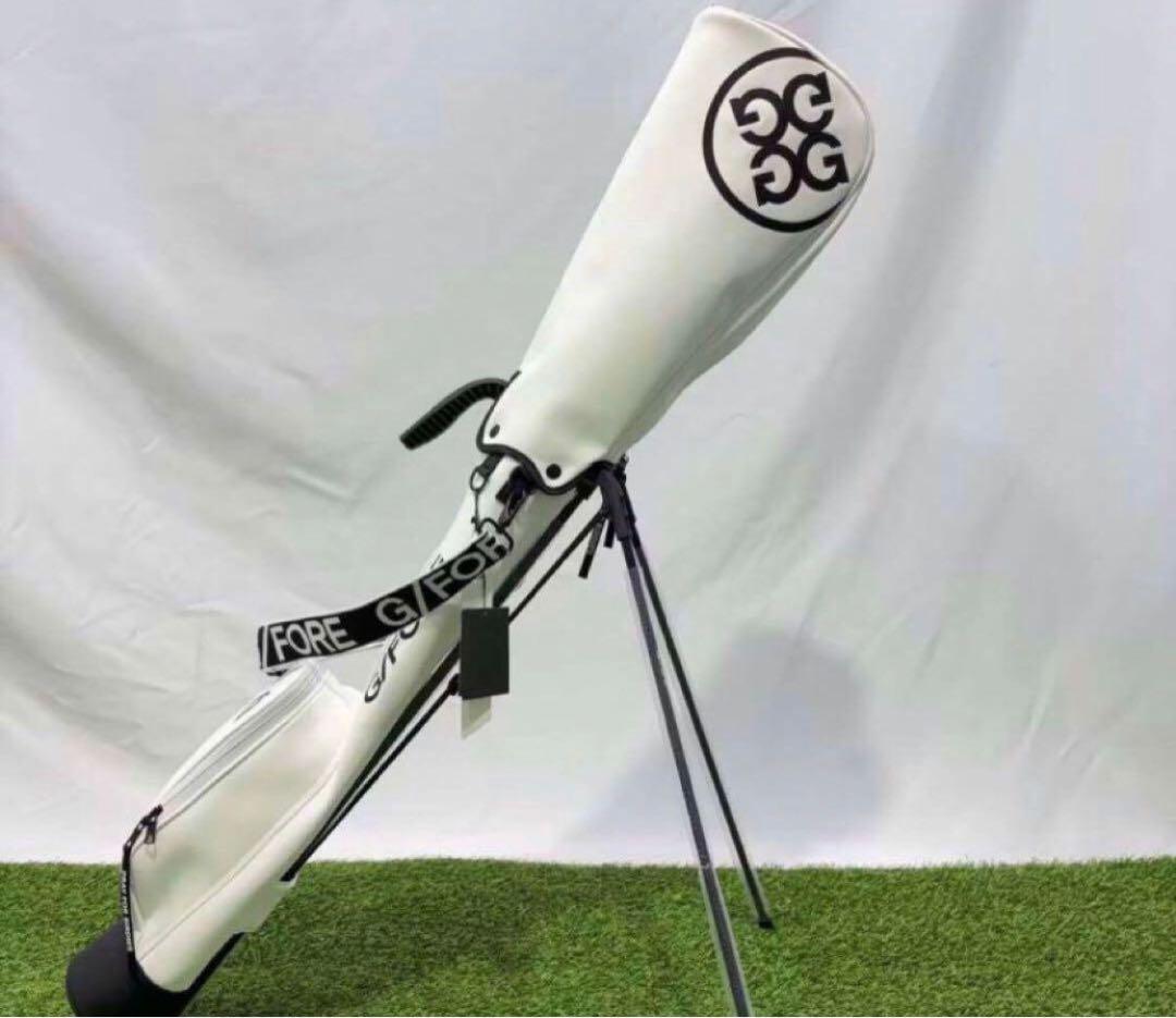 ジーフォア G/FORE ゴルフラウンドバッグ セルフスタンドバッグ ホワイト