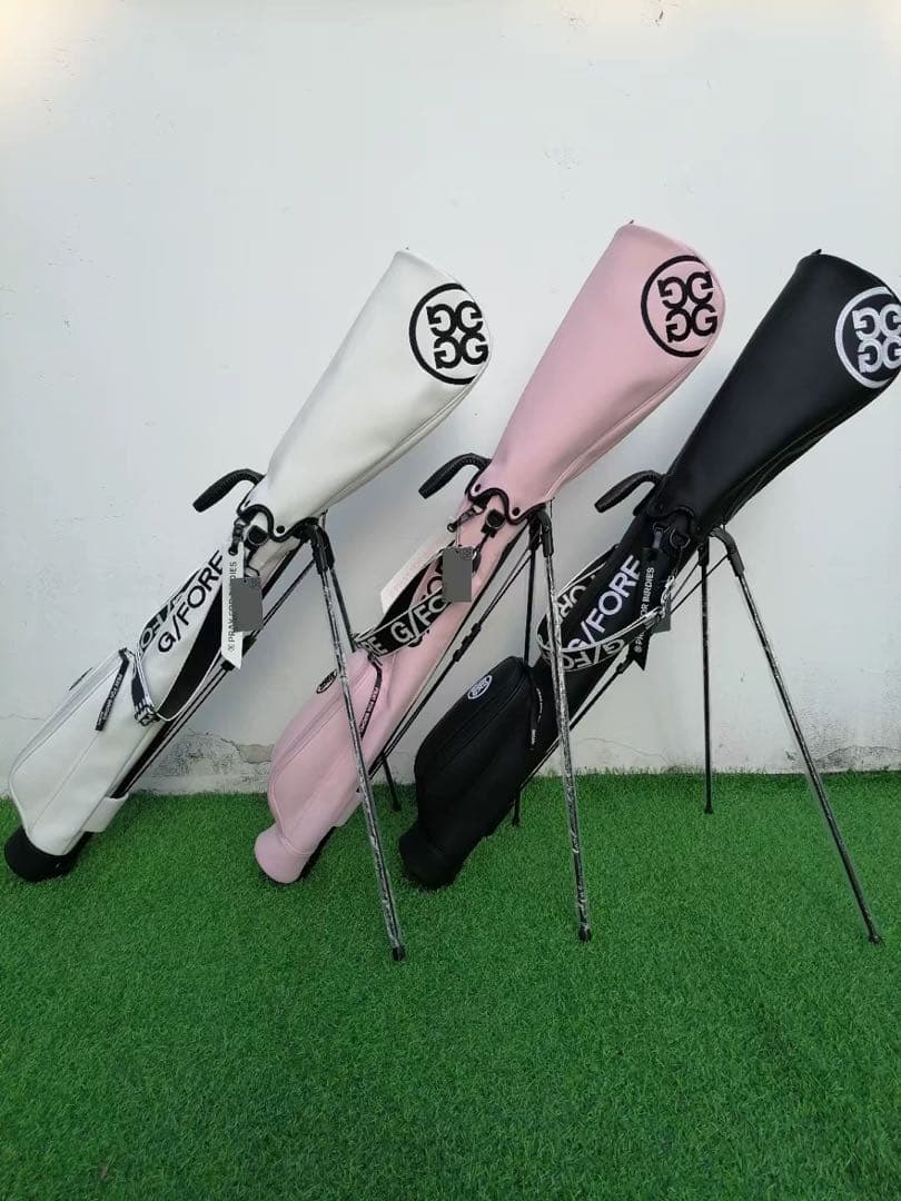 ジーフォア G/FORE ゴルフラウンドバッグ セルフスタンドバッグ ホワイト