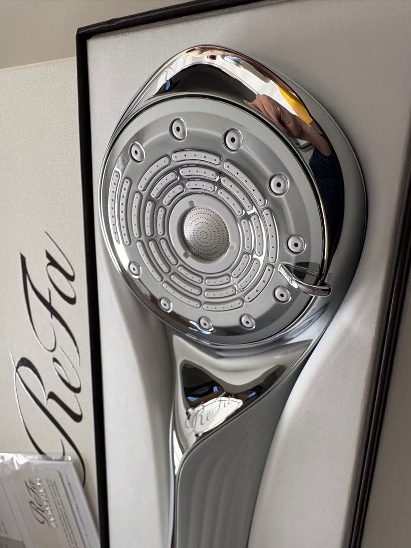 ReFa シャワーヘッド シルバー 取扱説明書付き