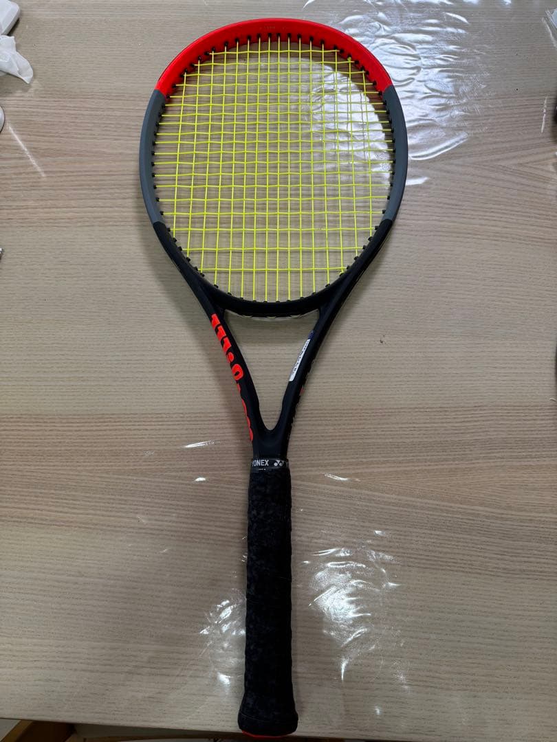 Wilson Clash 100L テニスラケット ブラック/レッド