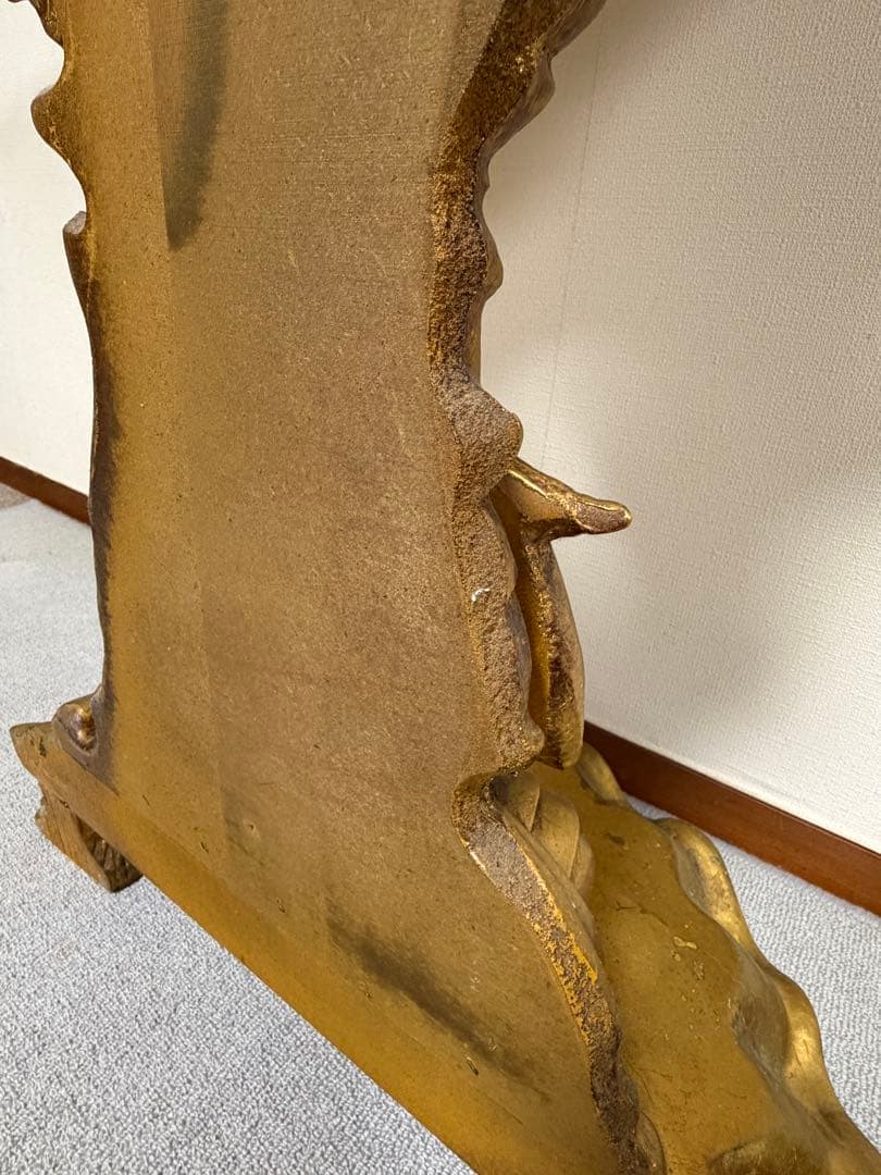 西洋アンティーク コンソール テーブル 金彩装飾 ドレッサー 台