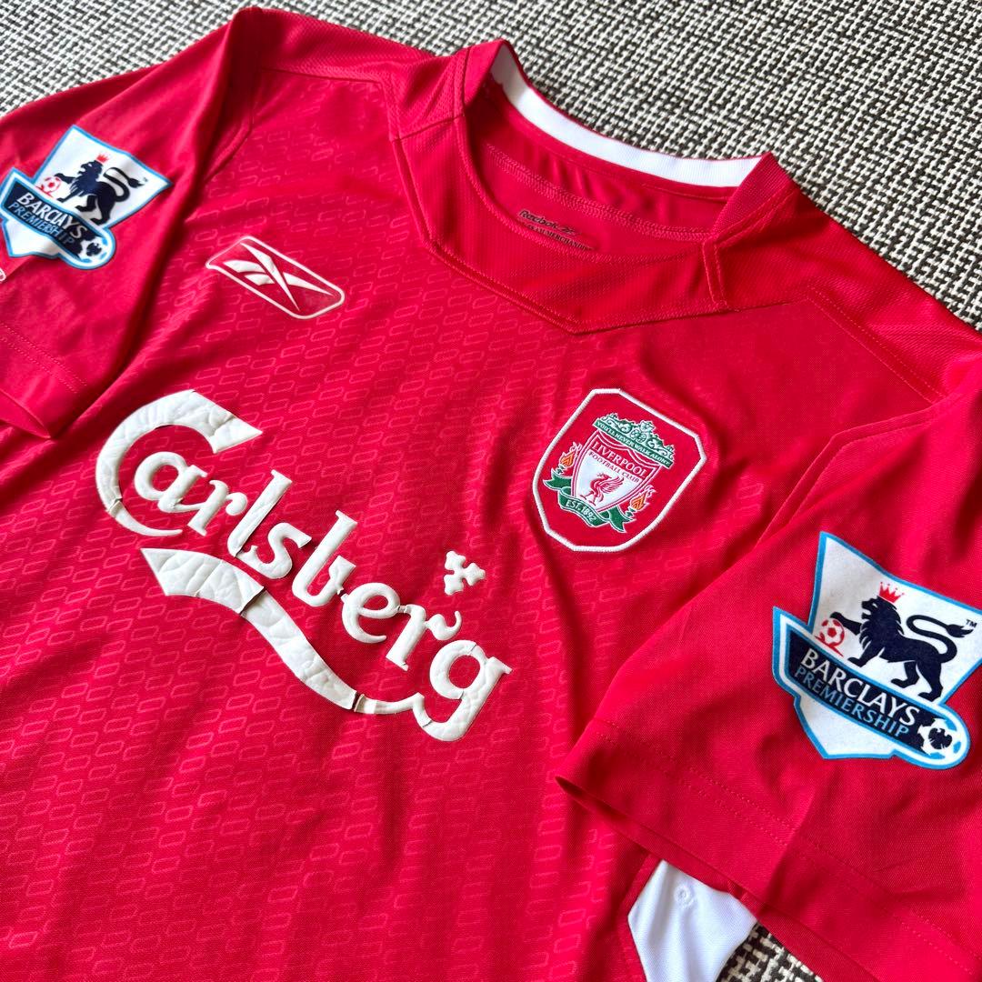 【PLパッチ付き】ジェラード ＃８ リバプール ０４／０５（H）Reebok