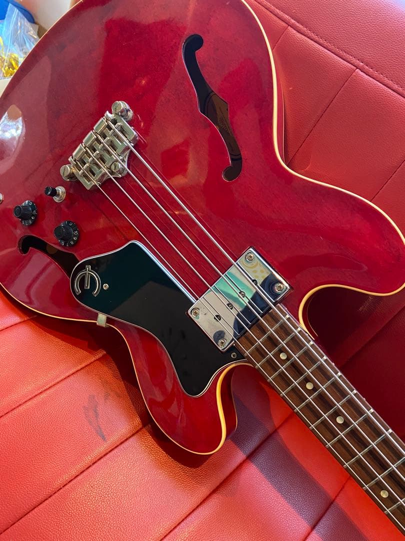 epiphone eb-2 セミアコベース　寺田楽器　日本製　オレンジラベル