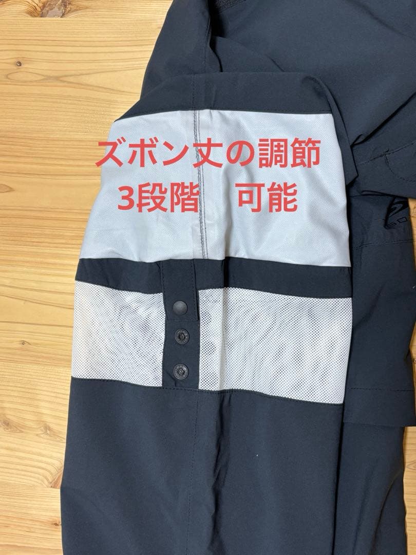 ALPEN TIGORA レインウェア 上下SET Lサイズ ブラック