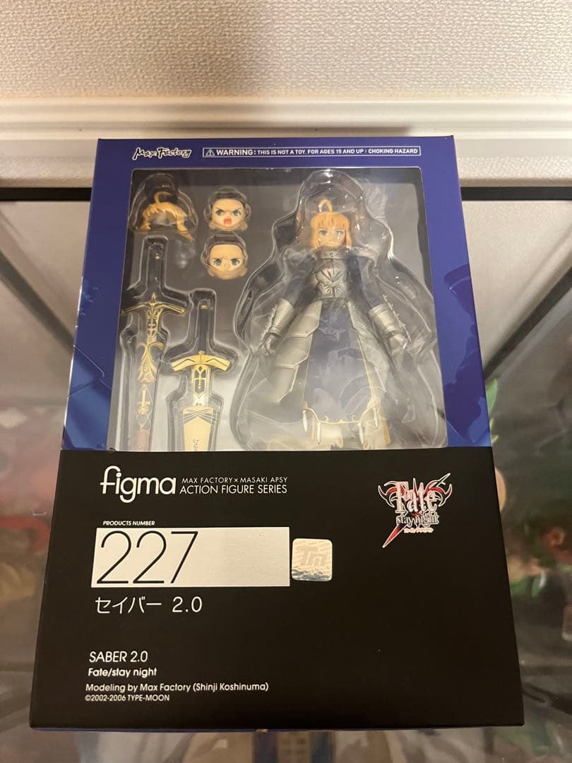 未開封　figma セイバー 2.0 Fate/stay night フィギュア