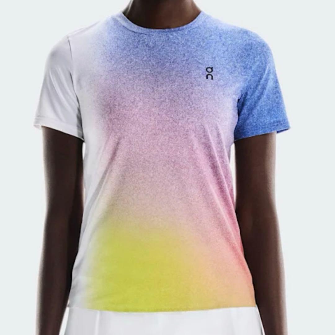 On Court-T テニスウェア ホワイト インディゴ Mサイズ